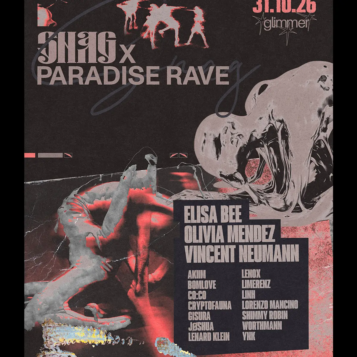 Flyer: SNAG x Paradise Rave // 24 HOURS