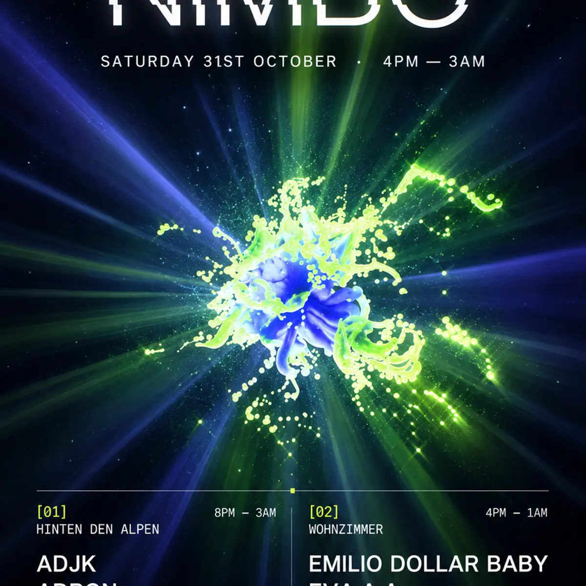 Flyer: Nimbo Berlin / Halloween Edition