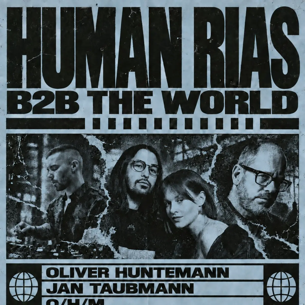 Flyer: Human Rias invites Oliver Huntemann