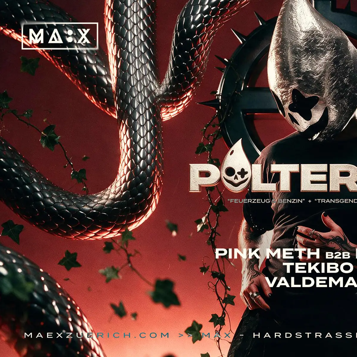 Flyer: Poltergst x Zurich