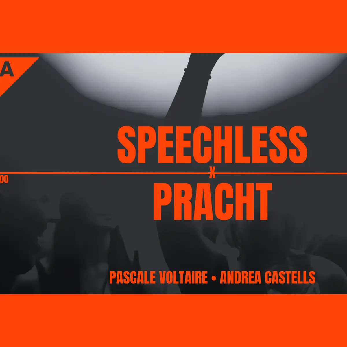Flyer: SPEECHLESS x Pracht with Pascale Voltaire