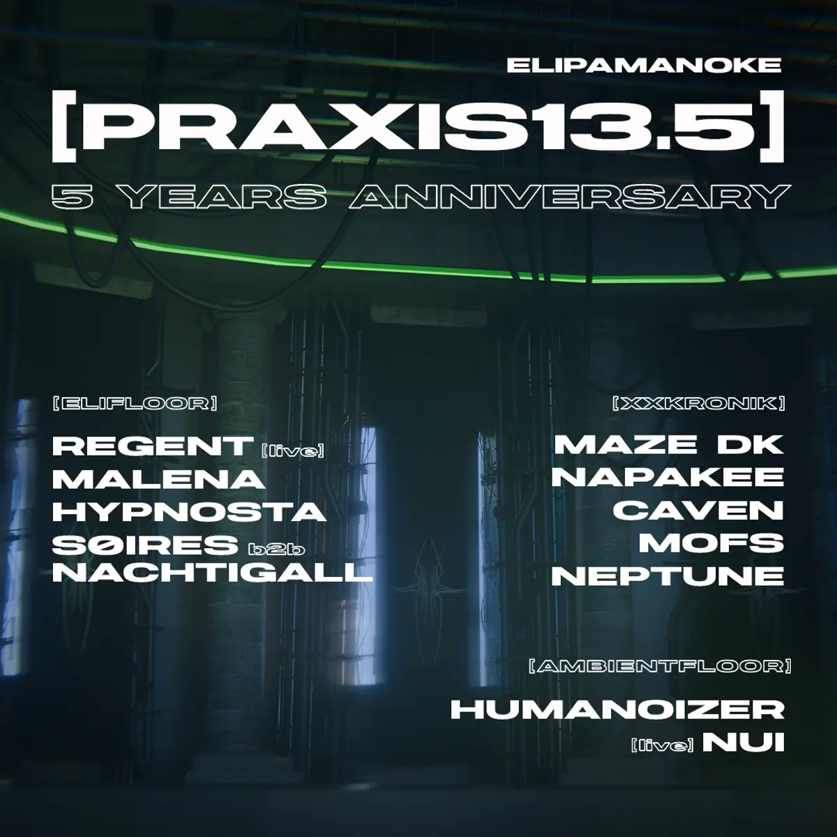 Flyer: 5YEARS PRAXIS13.5