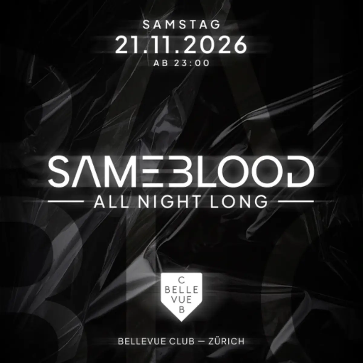 Flyer: SAMEBLOOD: ALL NIGHT LONG
