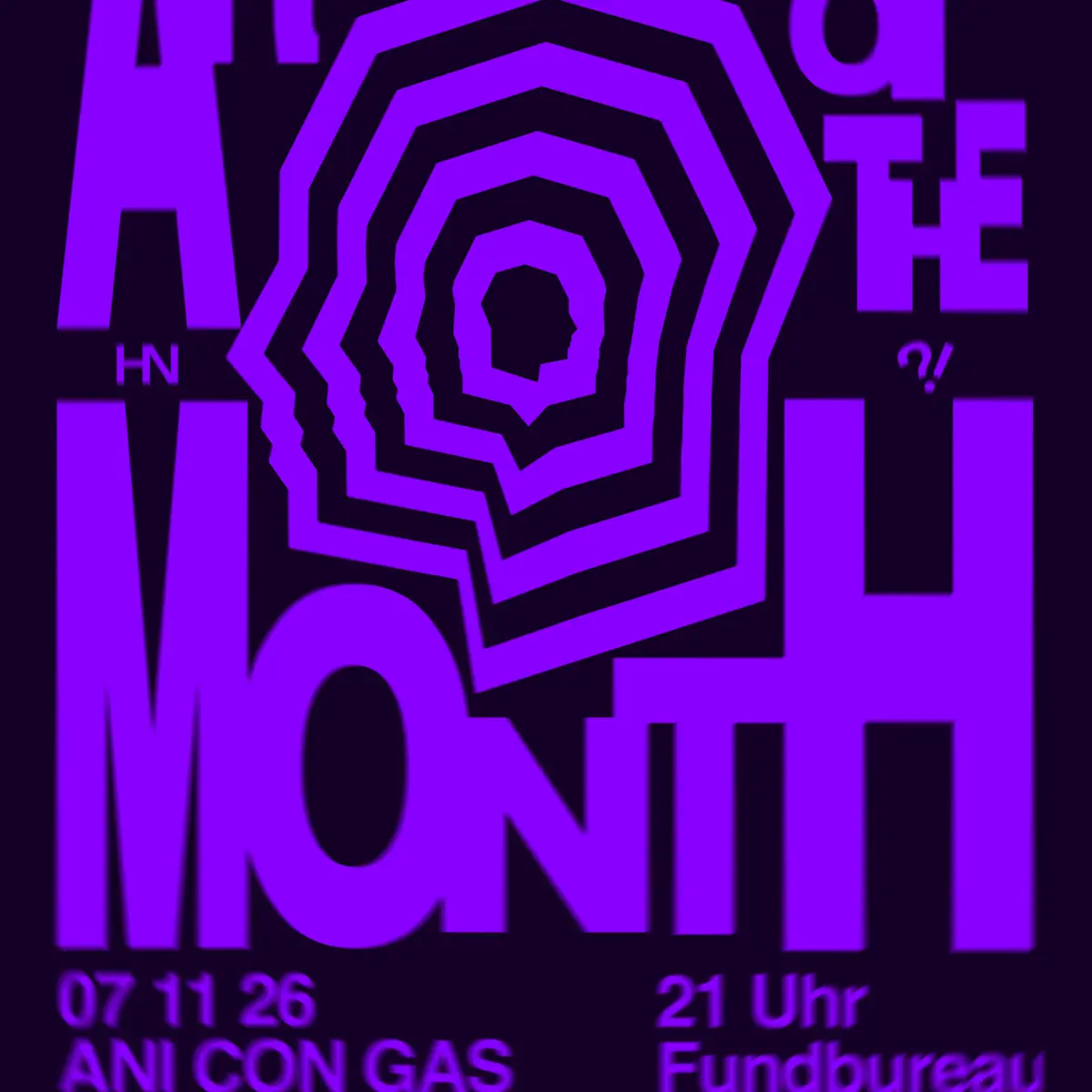 Flyer: AOTM X Fundbureau with Ani Con Gas