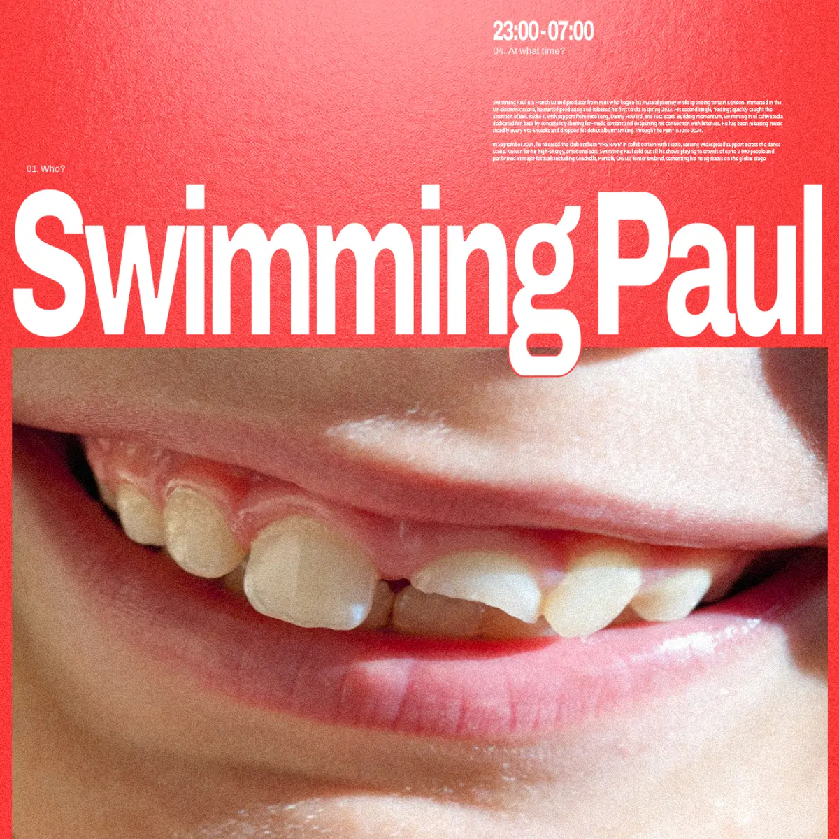 Flyer: Swimming Paul @ Schrotty Köln