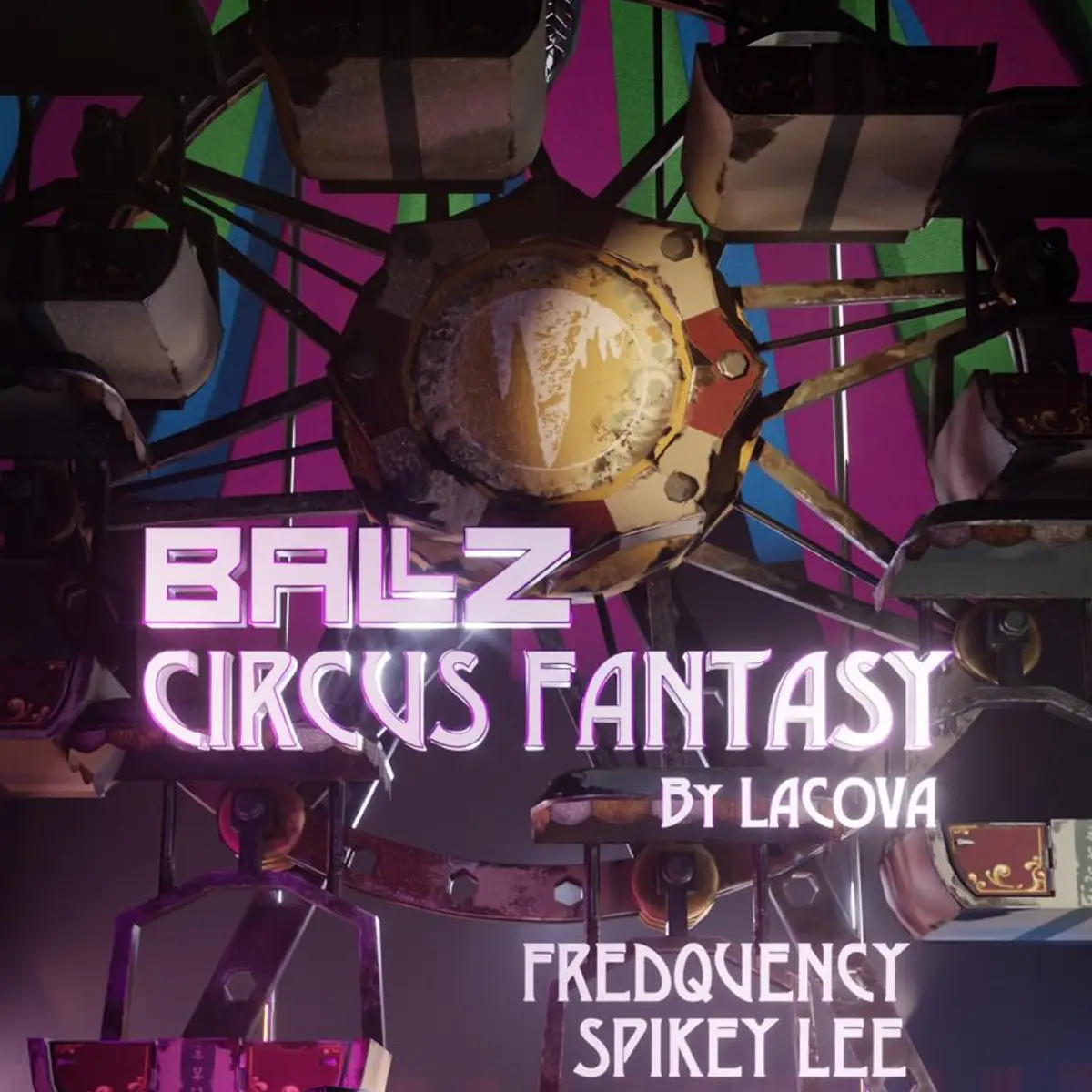 Flyer: Circus Fantasy Ballz by La Cova