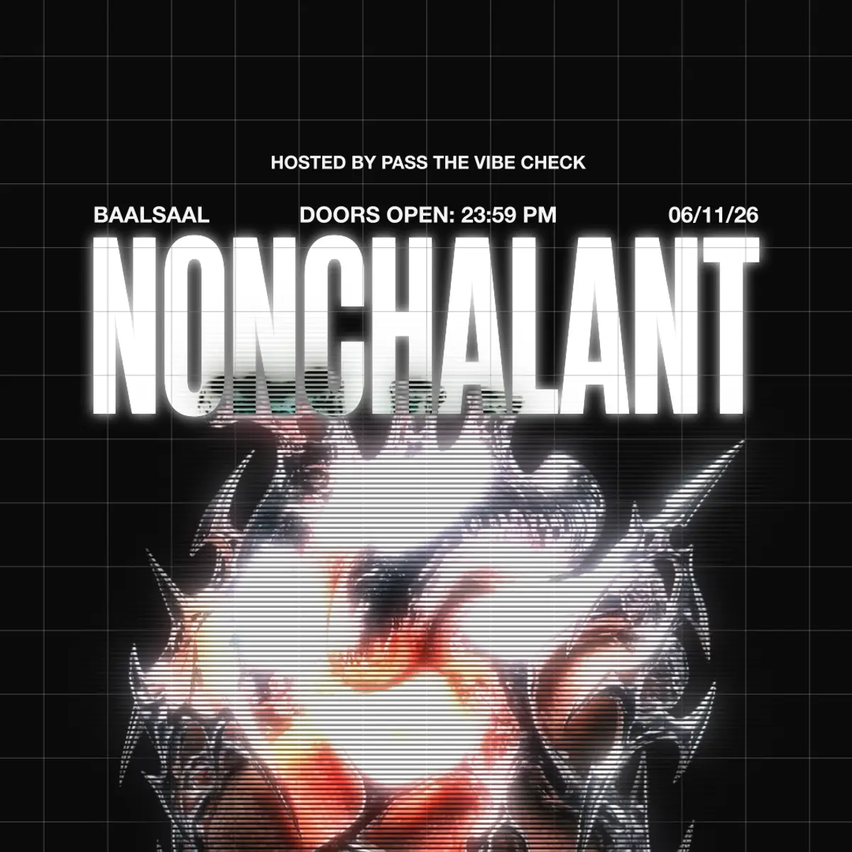 Flyer: Nonchalant /w Steven Shade (Berlin) & Molly Lollen (Berlin) (Sophisticated Techno)