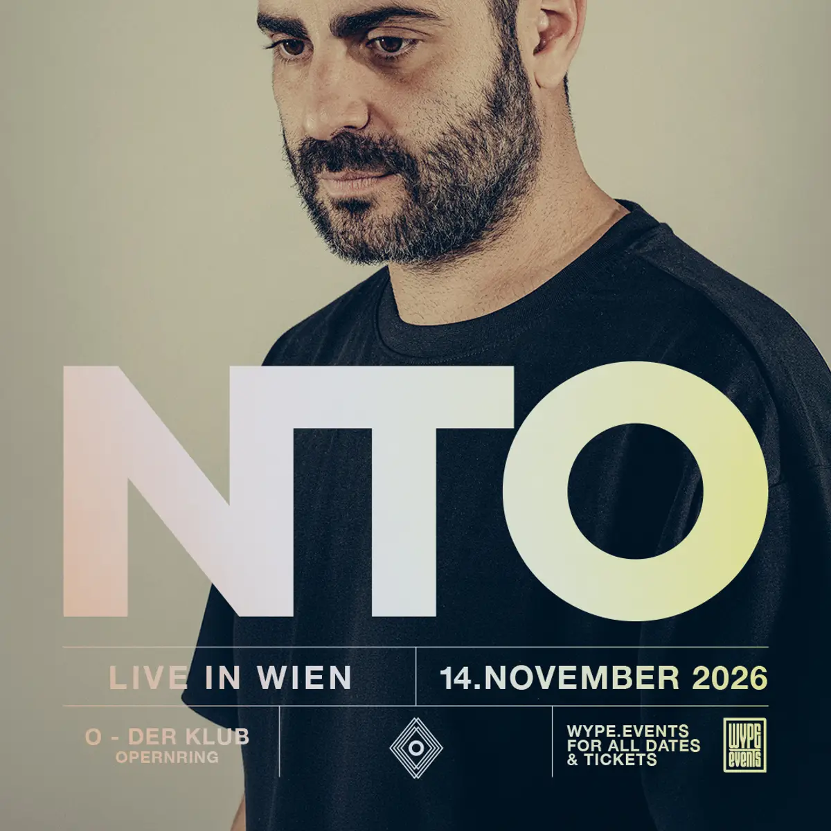 Flyer: NTO live in concert at O - der Klub Vienna
