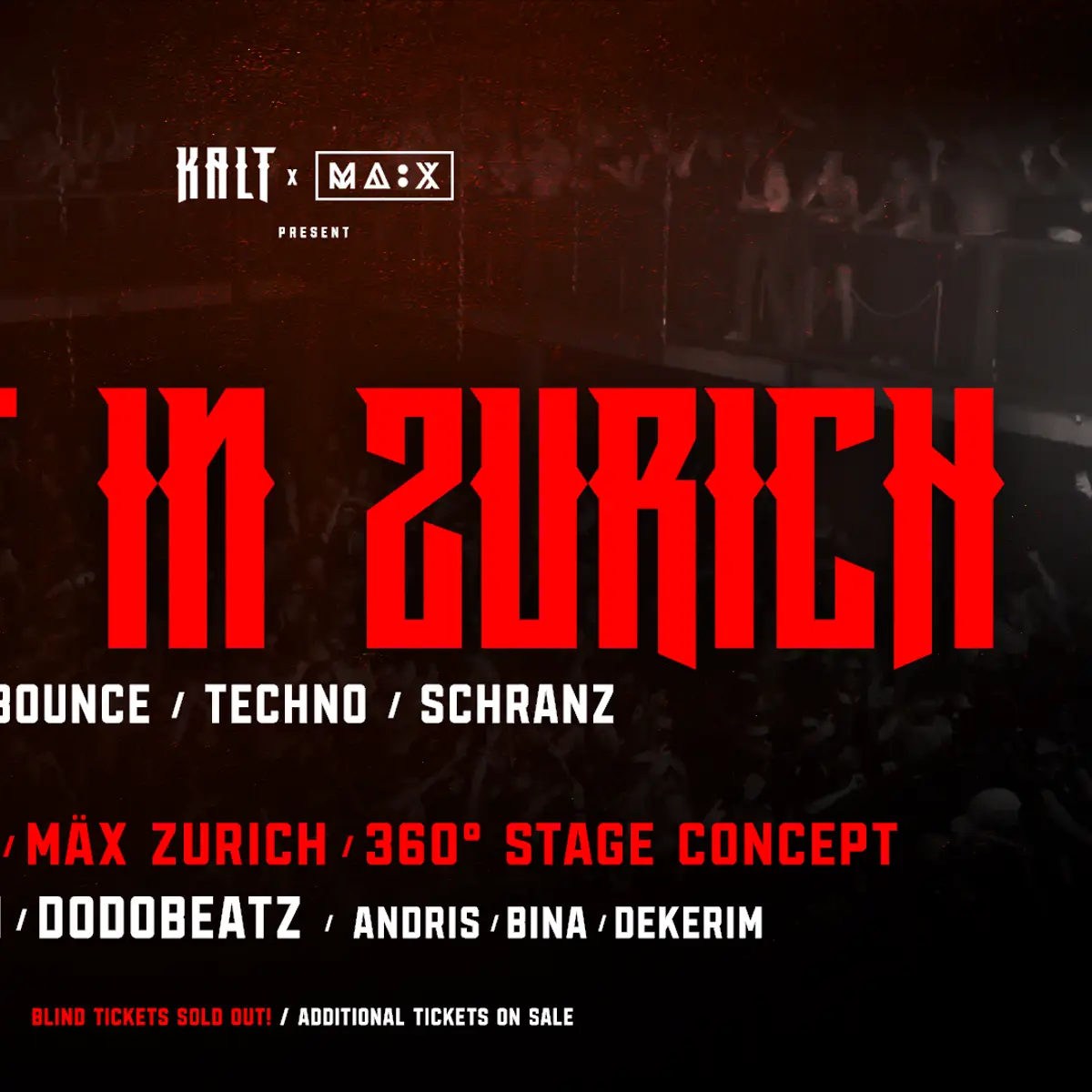 Flyer: KALT IN ZURICH