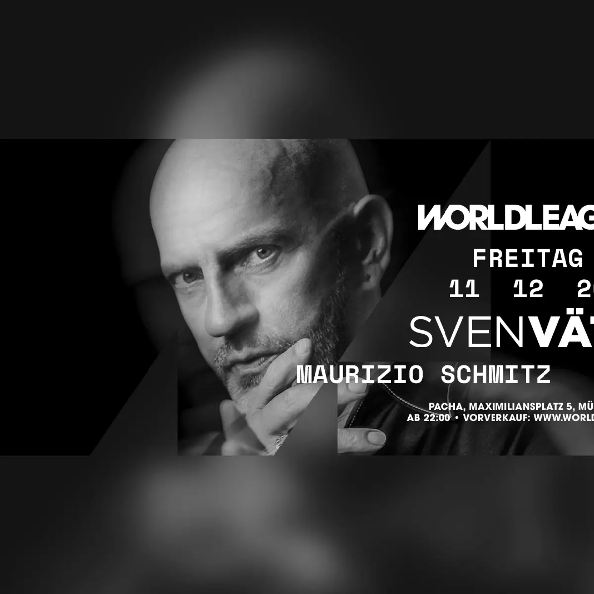 Flyer: World League with Sven Väth