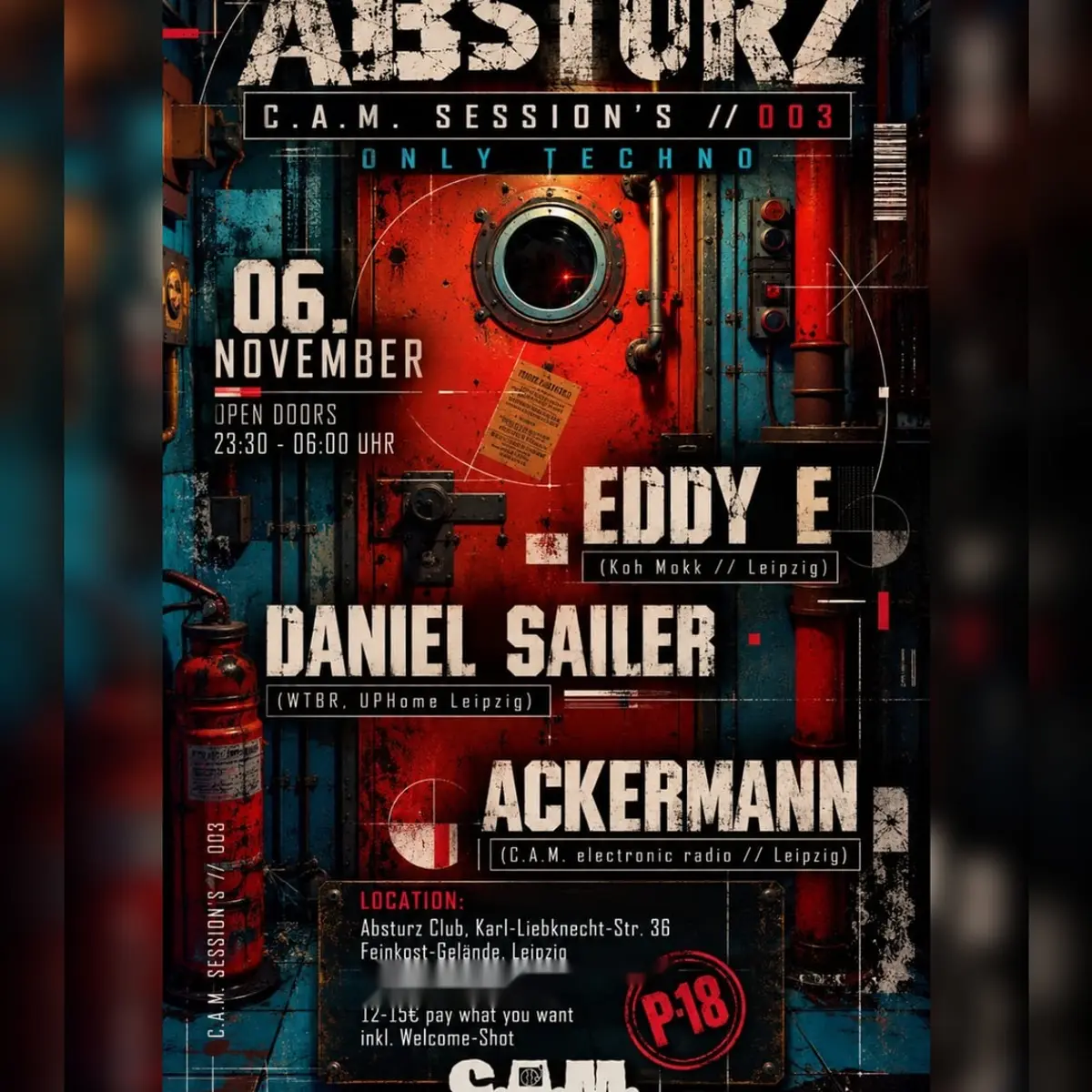 Flyer: C.A.M. Session´s // 003