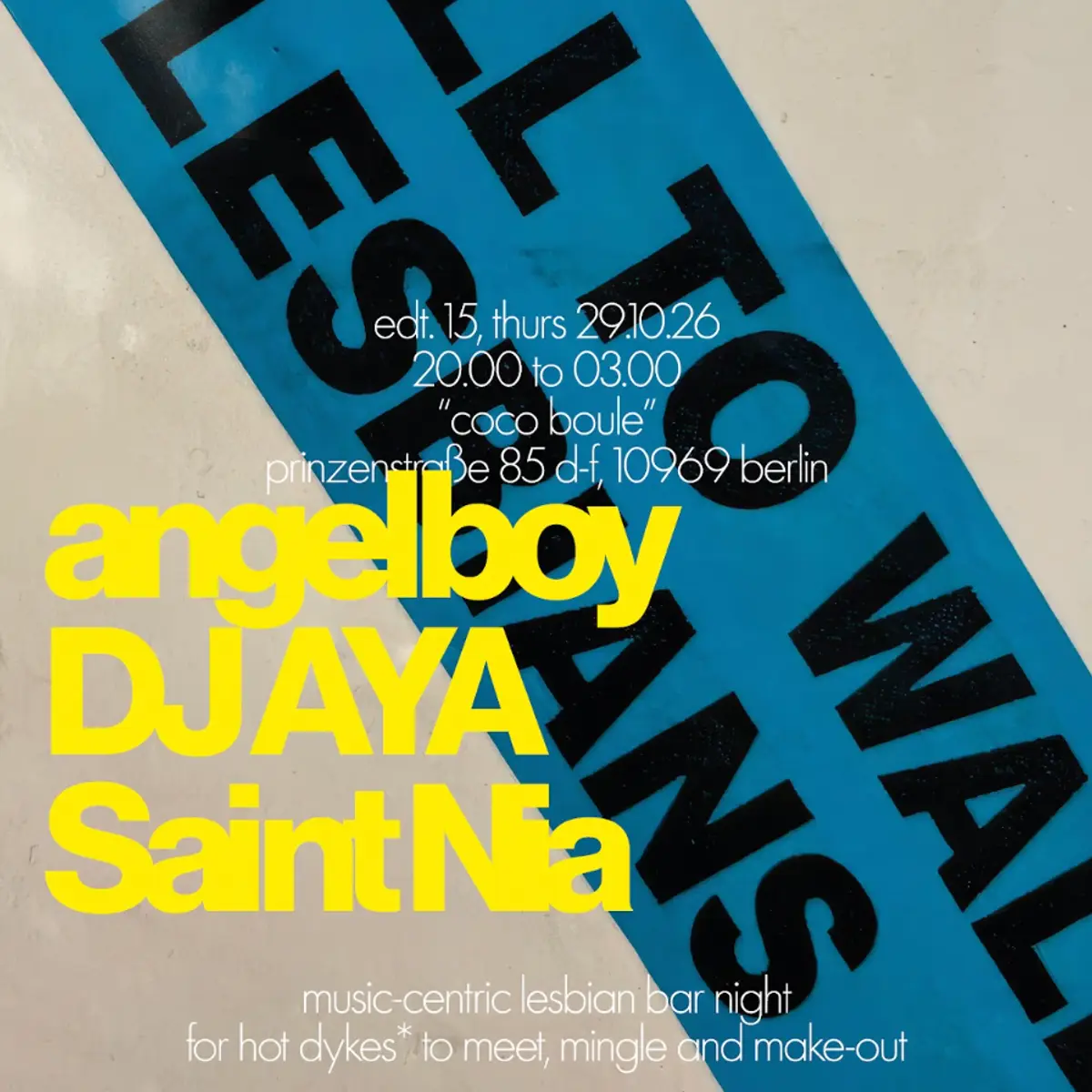 Flyer: (lip) service edt. 15