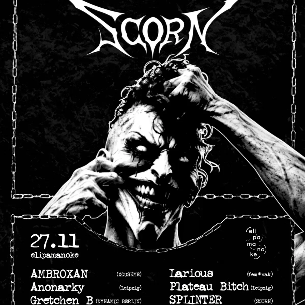 Flyer: SCORN