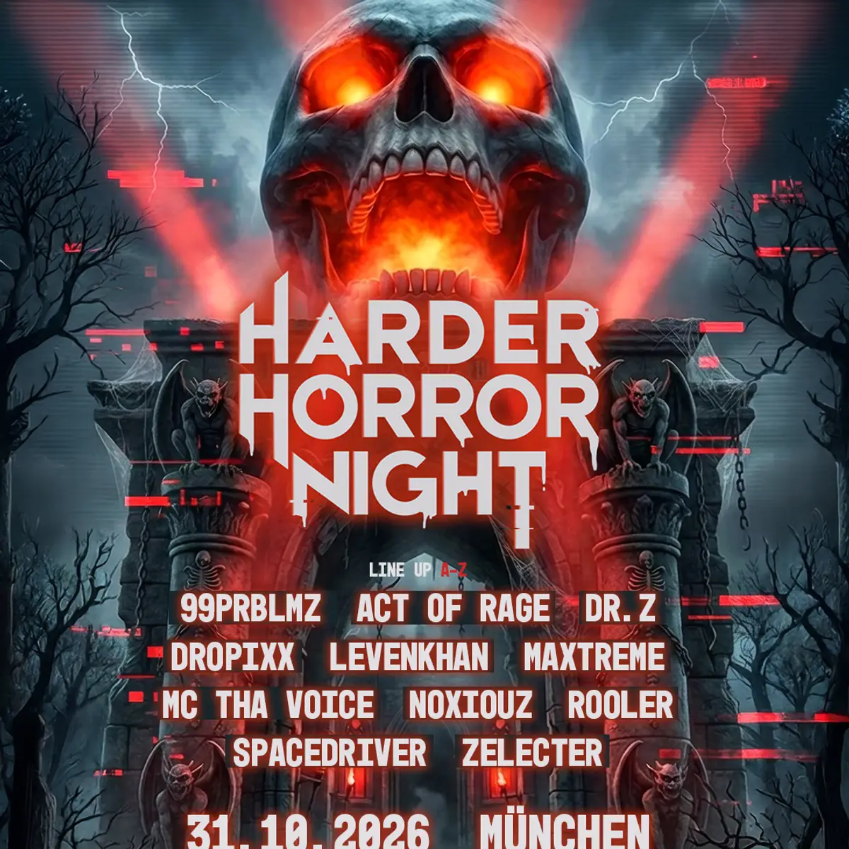 Flyer: Harder Horror Night