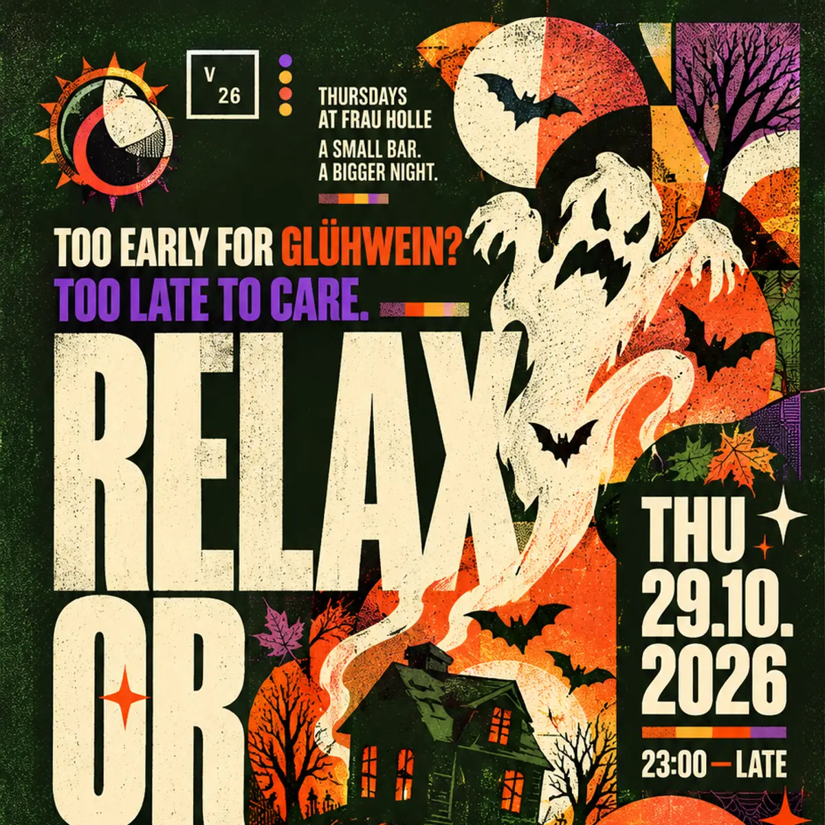 Flyer: RELAX or ROLEX - Students free Entry