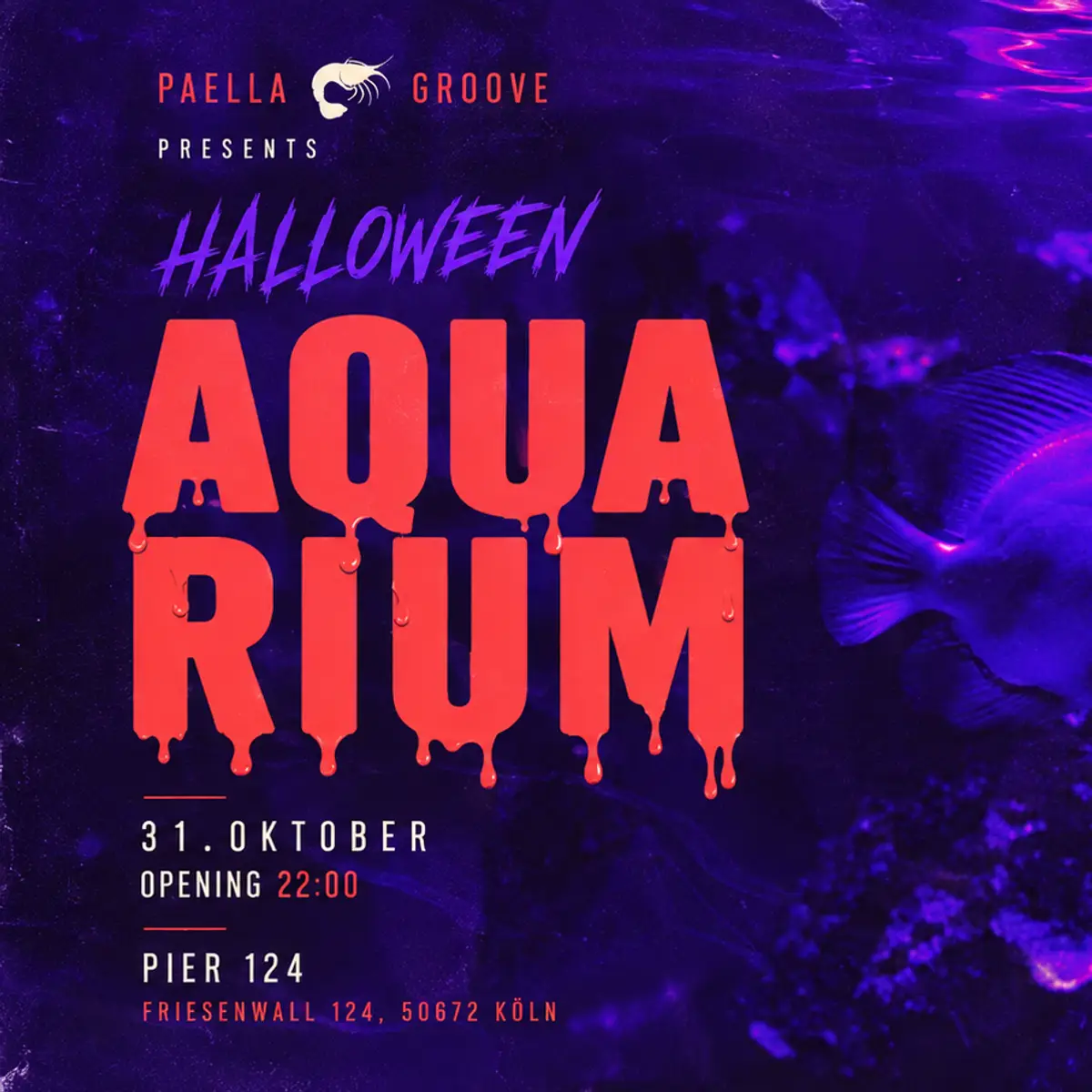 Flyer: Halloween @Aquarium