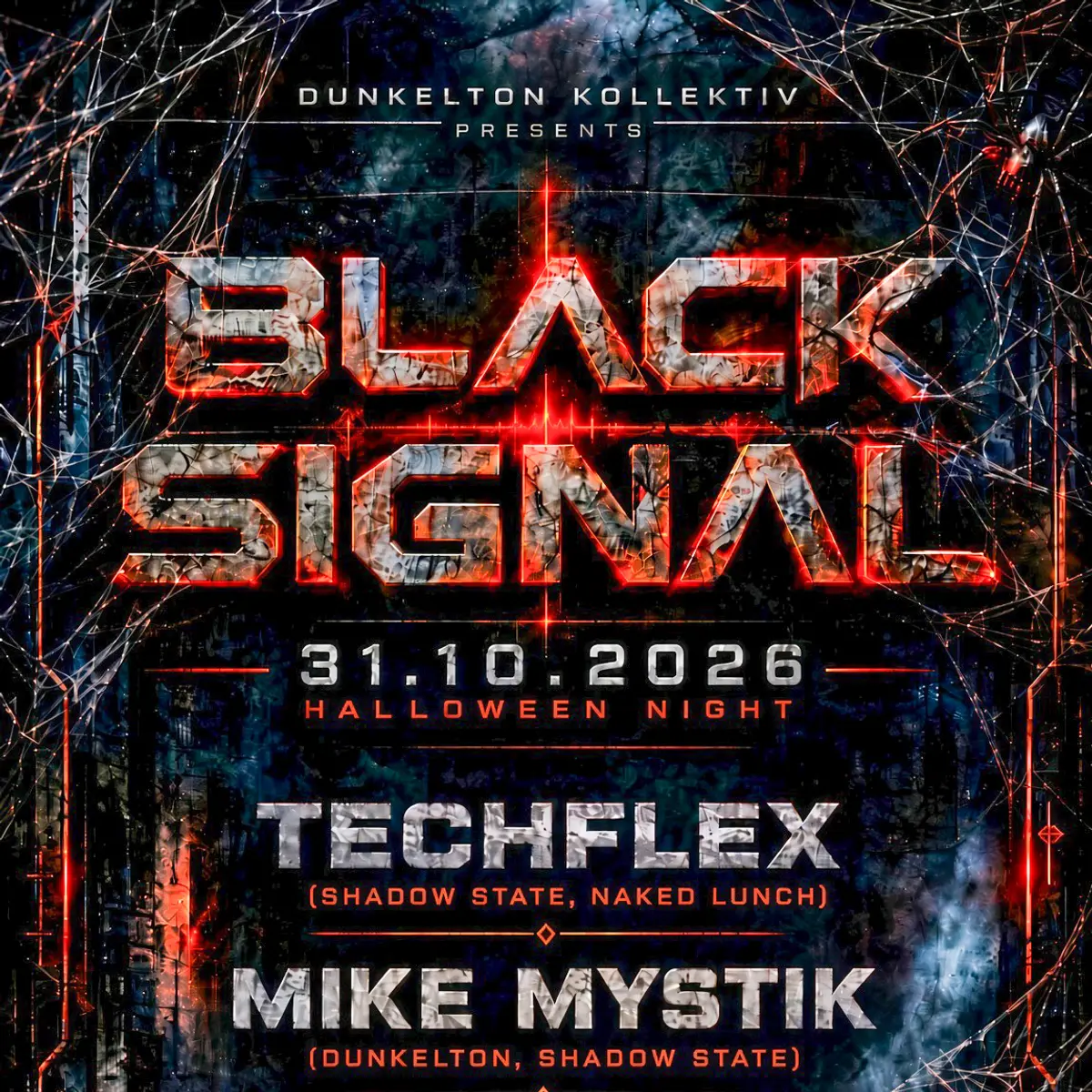Flyer: BLACK SIGNAL