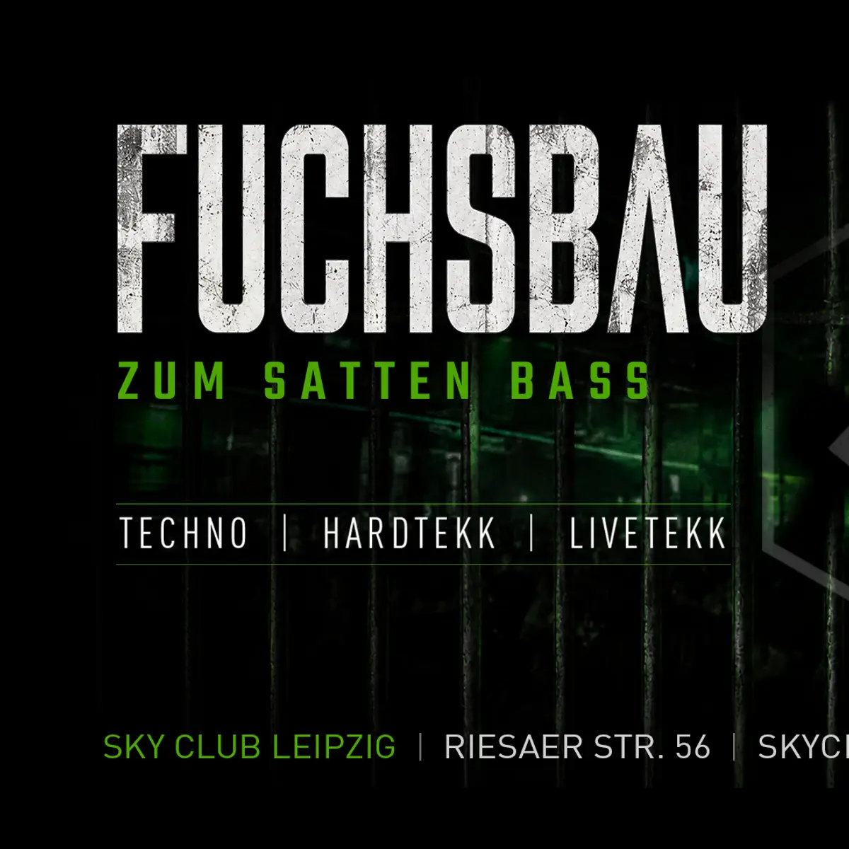 Flyer: Fuchsbau zum satten Bass