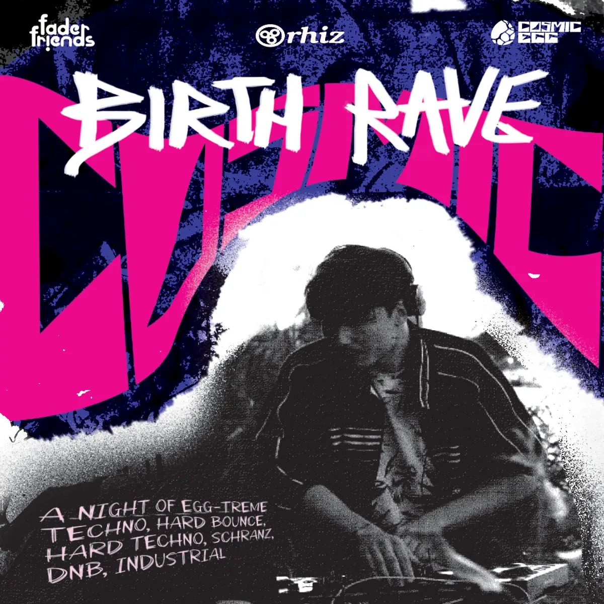Flyer: Cosmic BirthRave