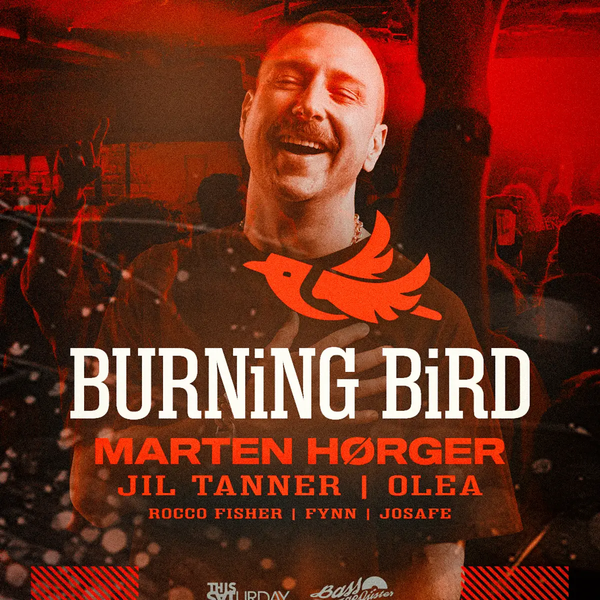 Flyer: Burning Bird with Marten Hørger