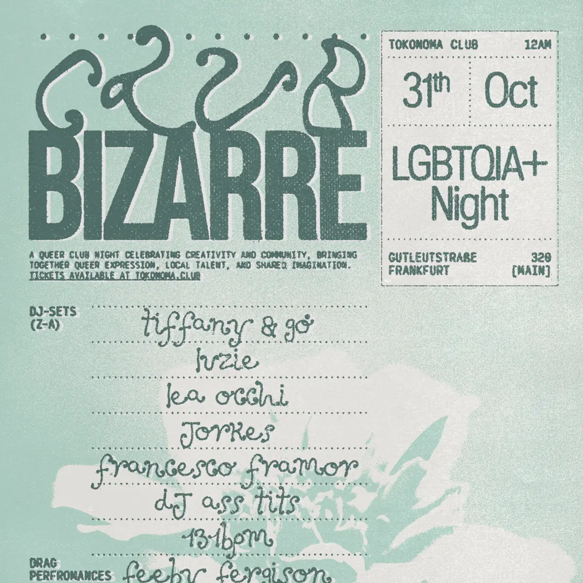 Flyer: Club Bizarre