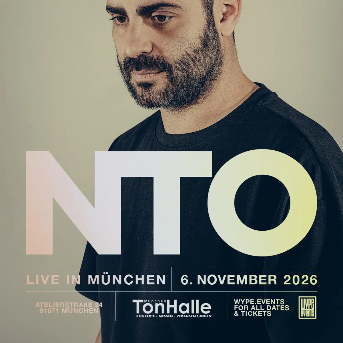Flyer: NTO live in concert @ Tonhalle Munich